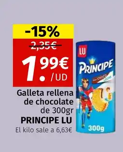 Maskom Supermercados LU Galleta rellena de chocolate oferta