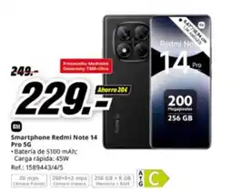 MediaMarkt Smartphone Redmi Note 14 Pro 5G oferta
