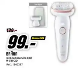 MediaMarkt BRAUN Depiladora Silk-épil 9-030 2D oferta