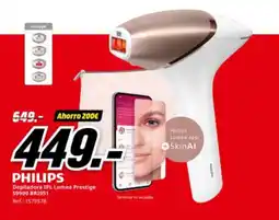 MediaMarkt PHILIPS Depiladora IPL Lumea Prestige oferta