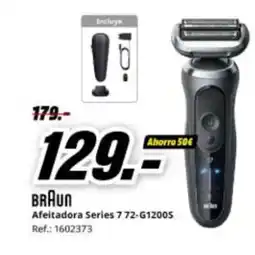 MediaMarkt BRAUN Afeitadora Series 772-G12005 oferta