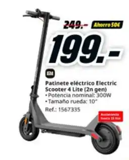 MediaMarkt Patinete eléctrico Electric Scooter 4 Lite (2n gen) oferta