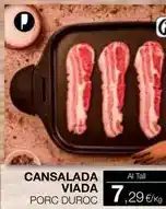 Plusfresc Cansalada viada porc duroc oferta