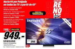 MediaMarkt SAMSUNG OLED 55" 4K TQ55590FAE oferta