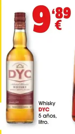 TOP Cash & Carry DYC Whisky 5 años oferta