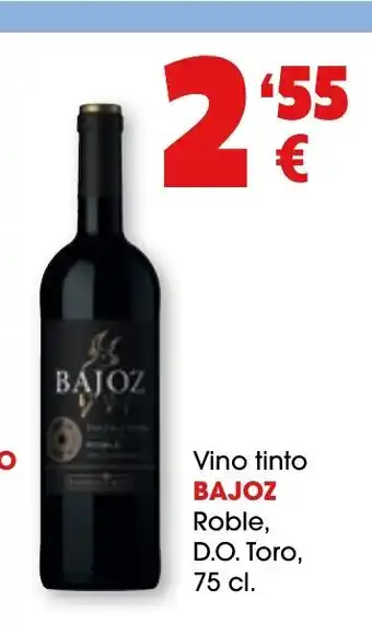 TOP Cash & Carry BAJOZ Vino tinto Roble, D.O. Toro oferta