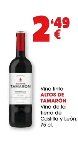 TOP Cash & Carry ALTOS DE TAMARÓN Vino tinto Vino de la Tierra de Castilla y León oferta