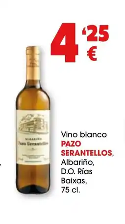 TOP Cash & Carry PAZO SERANTELLOS Vino blanco Albariño, D.O. Rías Baixas oferta