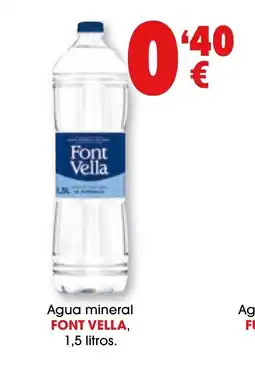 TOP Cash & Carry FONT VELLA Agua mineral oferta
