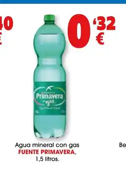 TOP Cash & Carry FUENTE PRIMAVERA Agua mineral con gas oferta