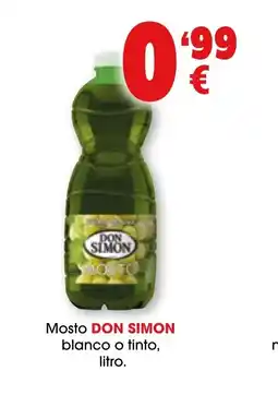 TOP Cash & Carry DON SIMON Mosto blanco o tinto oferta