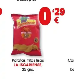 TOP Cash & Carry LA ISCARIENSE Patatas fritas lisas oferta