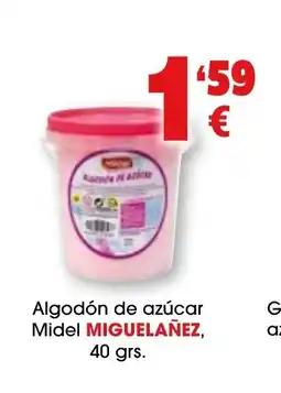 TOP Cash & Carry MIGUELAÑEZ Algodón de azúcar Midel oferta