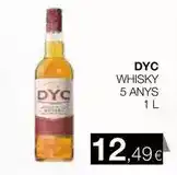 Plusfresc Dyc - whisky 5 anys oferta