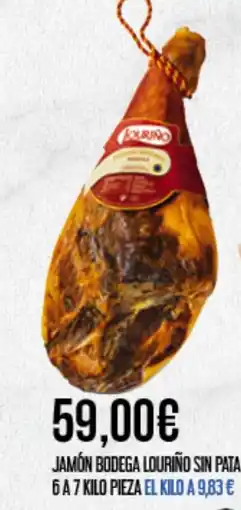 Claudio LOURIÑO Jamón bodega sin pata oferta