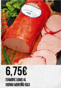 Claudio MONTIÑO Fiambre lomo al horno oferta