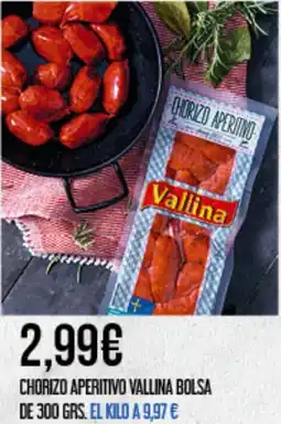 Claudio VALLINA Chorizo aperitivo oferta