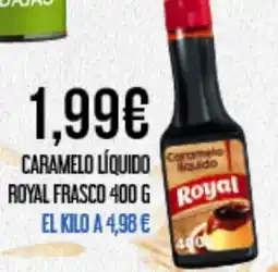 Claudio ROYAL Caramelo líquido frasco oferta