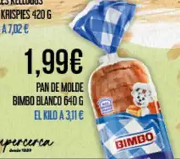 Claudio BIMBO Pan de molde blanco oferta