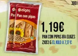 Claudio IFA ELIGES Pan con pipas oferta
