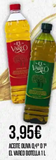 Claudio EL VAREO Aceite oliva 0,4° 01° oferta