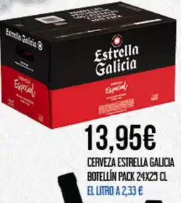Claudio ESTRELLA GALICIA Cerveza oferta