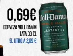 Claudio VOLL DAMM Cerveza oferta