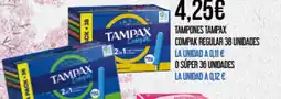 Claudio TAMPAX Tampones compak regular oferta