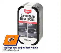 Action VALMA Esponja para salpicadero oferta
