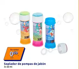 Action Soplador de pompas de jabón oferta