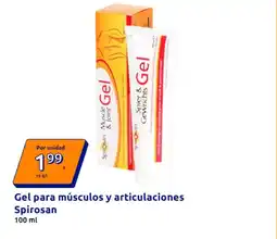 Action SPIROSAN Gel para músculos y articulaciones oferta