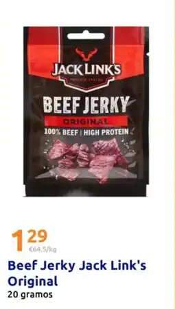Action JACK LINK'S Beef Jerky Original oferta