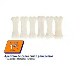 Action Aperitivo de cuero crudo para perros oferta