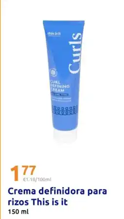 Action Crema definidora para rizos This is it oferta