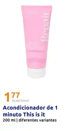 Action Acondicionador de 1 minuto This is it oferta