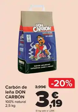 Carrefour Don carbon - carbon de lena oferta