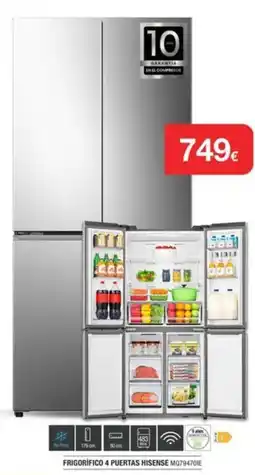Milar HISENSE Frigorífico 4 puertas mo794701e oferta