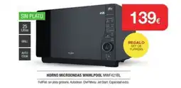 Milar WHIRLPOOL Horno microondas mwf421bl oferta