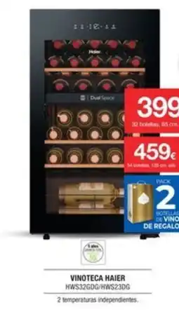 Milar HAIER Vinoteca hws32gdg/hws23dg oferta