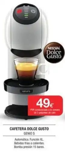Milar DOLCE GUSTO Cafetera genio S oferta