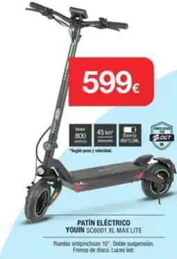 Milar YOUIN Patín eléctrico sc6001 xl max lite oferta