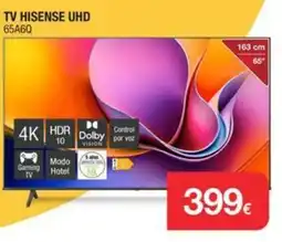 Milar HISENSE Tv uhd 65a60 oferta