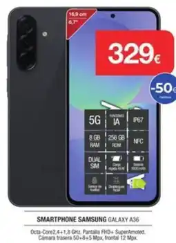 Milar SAMSUNG Smartphone galaxy a36 oferta