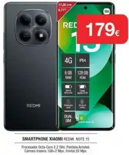 Milar XIAOMI Smartphone redmi note 15 oferta