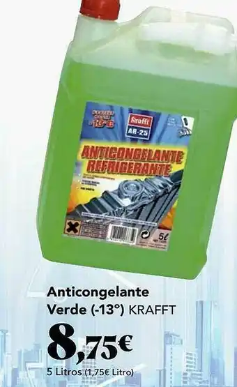 Anticongelante Verde -13° Krafft
