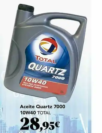 Gadis Aceite Quartz 7000 10w40 Total oferta