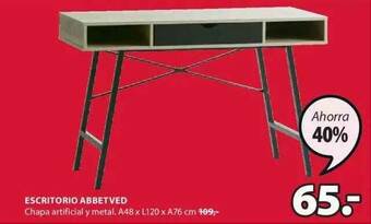 JYSK Escritorio Abbetved oferta