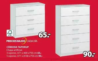 JYSK Cómoda Tapdrup oferta