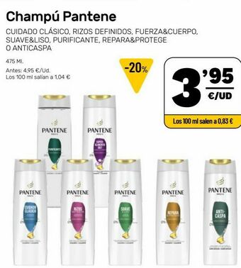 AhorraMas Champú pantene oferta