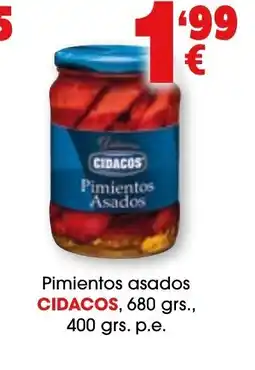 TOP Cash & Carry CIDACOS Pimientos asados oferta